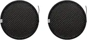 Binxind 2X Photo Studio 16.8cm 60 Degree Honeycomb Grid for 7 Inch Standard Reflector Diffuser Lamp Shade Dish