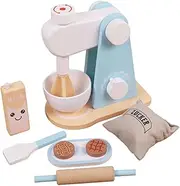 KICHOUSE 1 Set Simulation Mixer Set Educational Wooden Kitchen Plaything for Imaginative Role Play Hands Learning and Sensory Development for Young
