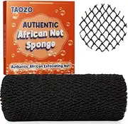 African Net Sponge Authentic African Exfoliating Net Sponge Long Net Bath Sponge Rag African Wash Net Shower Body Scrubber