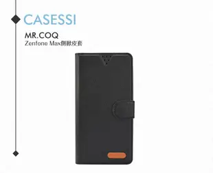 【Mr.COQ】ASUS ZenFone Max ZC550KL專用 十字紋雙色側掀皮套 (盒裝)