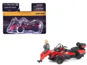 Can-Am Spyder RT Limited 3-Wheel Motorcycle Deep Marsala Red Metallic with Drive