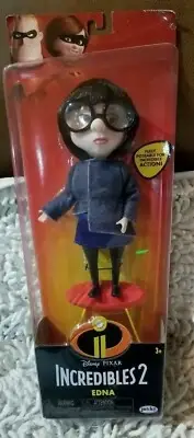 Disney Pixar Incredibles 2 Edna 11" Doll Fully Poseable For Incredible ACTION!