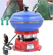 Jewelry Vibration Polishing Machine, 8 inch Vibratory Tumbler Bowl Tumbling Polishing Machine, Convenient Operation, for Grinding and Polishing Workpiece Surface, Jewelry Accessories