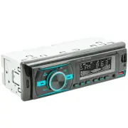 Car Stereo Radio MP3 Player Single 1DIN Bluetooth FM/TF/AUX/USB Audio In-Dash