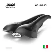 NEW Selle SMP WELL M1 GEL Bicycle Saddle : BLACK - MADE IN iTALY!