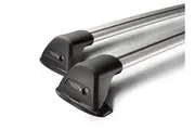 Yakima Flush Bar Silver Roof Rack Pair S7Y - 8050182