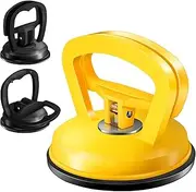 YAXVH Dent Puller,3 Pack Car Dent Puller Car Dent Removal Kit Suction Cup Dent Puller Dent Remover Tool and Dent Repair Kit for Cars Body,Glass,Screen,Tiles Lifting,Objects Moving (Yellow+Black)