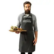 Food Evolution Bbq Barbeque - Funny Novelty Kitchen Adult Apron