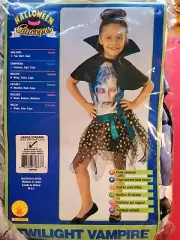 Girls Twilight Vampire Halloween Costume Size 8-10 Years