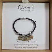 Demdaco Giving Charm Bracelet - Cross