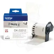 Brother DK22212 White Labels (62mm x 15.24m)