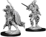 Wizkids D&D Nolzurs Marvelous Miniatures Male Elf Rogue Miniatures