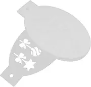24pcs Decorative Face Paint Stencils White Face Paint Painting Templates Kit Halloween Festival Stencil Holiday Face Painting Small Large Masquerade Stencils Number The Pet