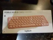 Logitech K380 Multi Device Bluetooth Scissor Keyboard - Pink