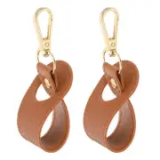 2Pcs Hat Clip for Travel on Bag, Hands-Free Bag Backpack Hat Holder, Coffee