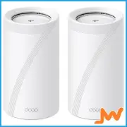 TP-Link Deco BE85 BE22000 Tri-Band Mesh Wi-Fi7 System - 2-Pack