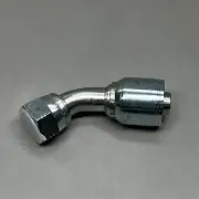 FLEXTRAL Hydraulic Coupling Adapter Steel 45 Female Swivel 1 1/8" X 1 1/4" E-12