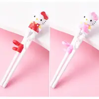 在飛比找ETMall東森購物網優惠-凱蒂貓HELLO KITTY兒童學習筷練習筷筷子環保餐具19