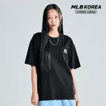 MLB - 經典 MONOGRAM BIG LUX 短袖圓領中性 T 恤 3ATSM0334-50BKS