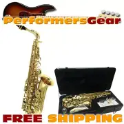 Emperor Performance Alto Sax Outfit w/ Case for Professionals and Students alike