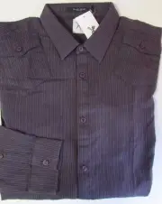 NWT Marc Ecko Cut & Sew Casual Woven Shirt w/Pockets Sizes L XL