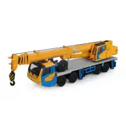 1:55 Crane Construction Vehicle Diecast Toy Cranes Engineering Equipment Yellow