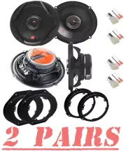 4 JBL GX628AM 120W RMS 6.5" Front & Rear Door Car Speaker for 2015-20 Ford F-150