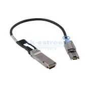 Mini SAS Cable QSFP SFF 8436 to SFF 8088 HD SAS Cable For NetApp DS2246 1.64 ft.