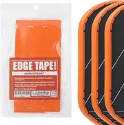 PICKLETECH Pickleball Paddle Protection Tape Orange Purple Pink - Paddle Head Edge Guard - Racket Edge Protection Tape -Fit Perfectly Curved Edge -No Wrinkling