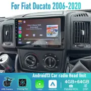 9" Wireless CarPlay Android Auto Stereo Kit For Fiat Ducato 2006-2020 (for: Fiat)