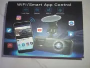 3 Channel Dash Cam WiFi FHD 1080P Car Camera, Front Dash Camera for Cars with...