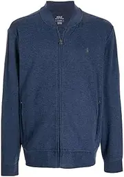 POLO RALPH LAUREN Men's Luxury Jersey Baseball Jacket