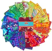 Kaffe Fassett Collective Classics Plus Spectrum Charm Pack 42 5-inch Squares FreeSpirit Fabrics