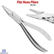Orthodontic Wire Bending Tooth Braces Utility Forming Dental Flat Nose Plier CE