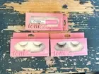 IONI Eyelashes 3D Faux Mink Lashes Natural Lite Wispy Everlasting Lash Glue Lot