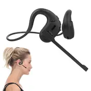 Bluetooth 5.3 Open Ear Headphones With Removable Mic Bone Conduction Headset