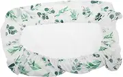 HOMOBABE Care Desk Changing Pad Cover Wipeable Changing Pad Cover Knitted Fabric Green