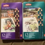 Derwent ARTISTS & STUDIO Color Pencils Tin Cans Lightfast Break Resistant NEW