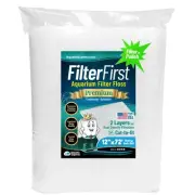Aquarium Filter Floss for Fish Tank Filters - FilterFirst Aquarium Filter Pad...
