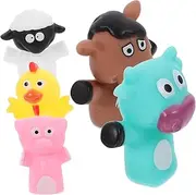 5Pcs Cartoon Animal Finger Puppets for Interactive Hand Puppet for Storytelling and Playtime Activities for Home and School