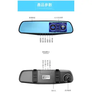 領先者 ES-25 前後雙錄 行車記錄器 GPS測速提醒 後視鏡型/前後雙錄+測速GPS