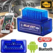 Car OBD2 Code Reader Bluetooth Auto Interface Adapter Diagnostic Scanner ELM327