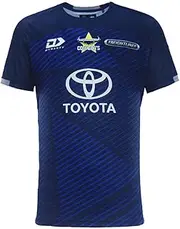 NRL 2024 Training Tee - North Queensland Cowboys - Navy - Adult - DYNASTY