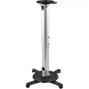 StarTech.com Universal Ceiling Projector Mount - Height Adjustable Hanging Pole Mount 5"-22.7" from Ceiling - 33lb (15kg) - Tilt