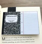 Magnetic BookMark-composition Book with pen