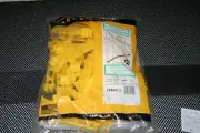 Lot Of 150- Zareba ITRXY-Z Electric Fence Insulators,YELLOW 6 Bags of 25each