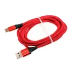 For Galaxy A13/A14/A15 Type-C Red 6ft USB-C Cable Charger Cord Power Wire Long
