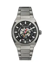 Ferragamo Supreme Skeleton Automatic Watch, 43mm