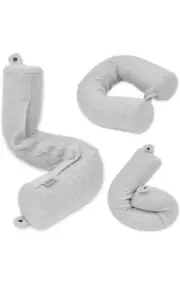 Dot&Dot Twist Memory Foam Travel Pillow for Airplanes - Travel Neck Pillow