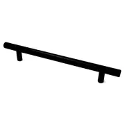 Hickory Hardware PA0226-MB Metropolis Black Drawer Bar Pull 6 1/4"cc